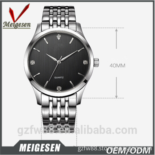 custom design watch, stainless steel back genuine alloy quartz watch with custom watch